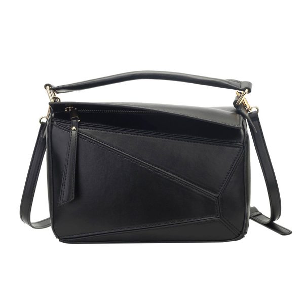 PU Contrast Crossbody Handbags Shoulder Bag For Women - Image 5