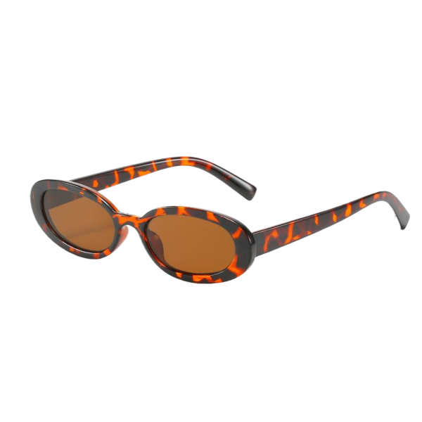 Unisex Polarized Retro Oval Sunglasses for Driving - Image 2