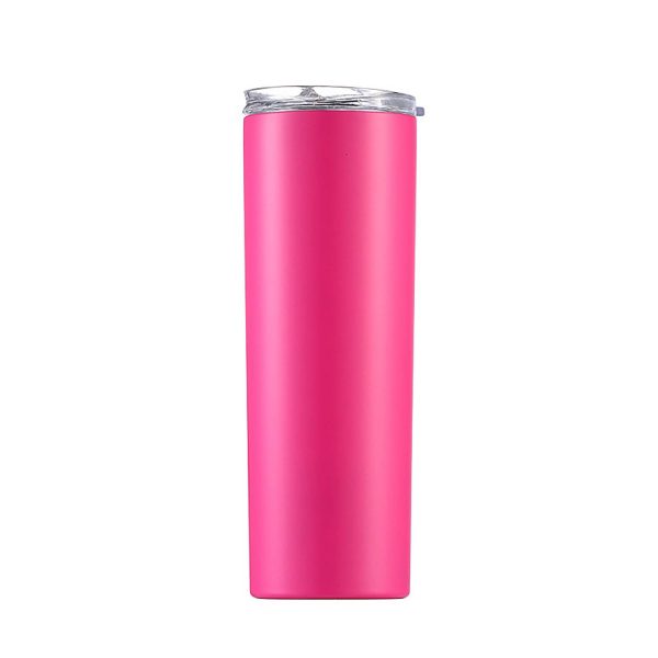 20oz Stainless Steel Insulated Tumbler w/ Lid - Image 3
