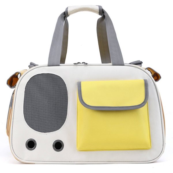 Canvas Large capacity cat outing pet bag - Image 2
