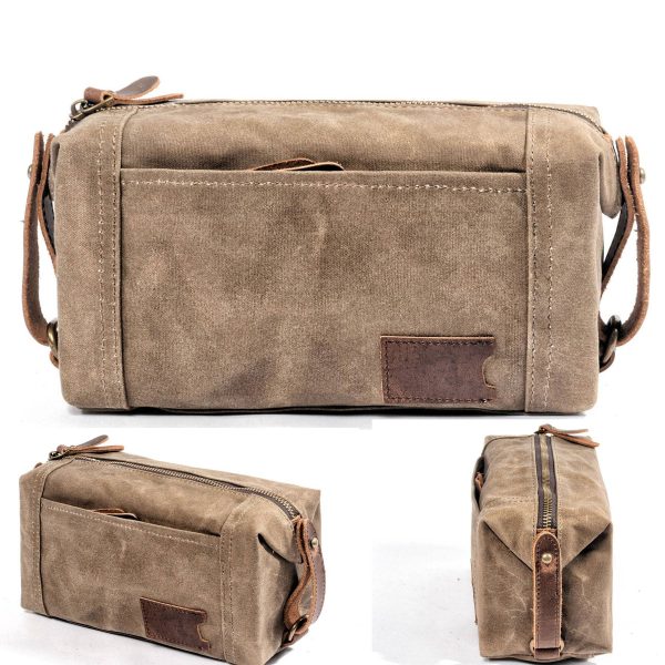 Canvas Toilet Portable Travel Small Bag - Image 6