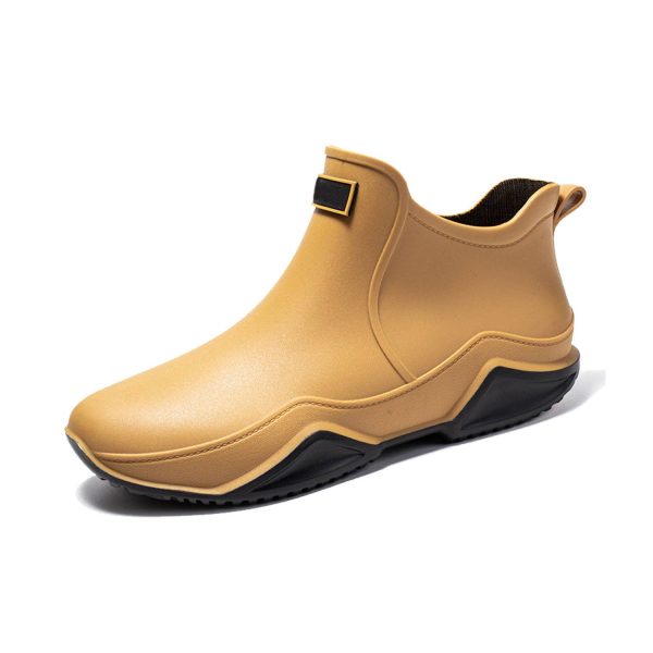 Waterproof Non-Slip Soft Short Rubber Rain Boots - Image 2