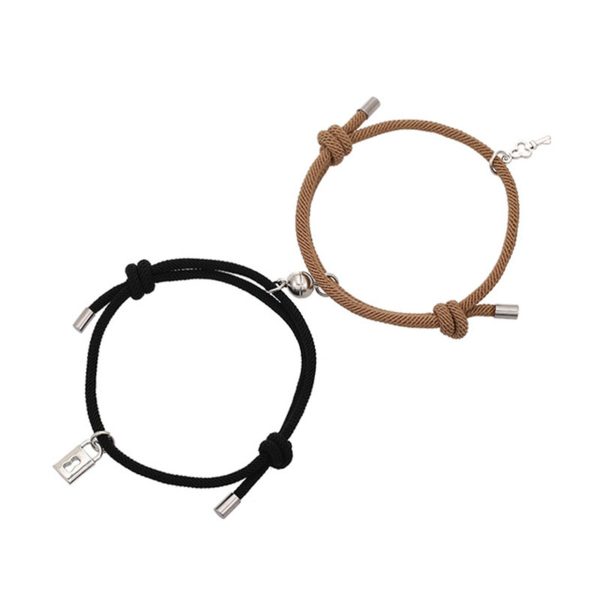 Alloy key lock magnetic bracelet - Image 6