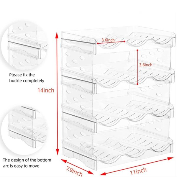 Stackable Water Bottle Organizer Holder - Image 4