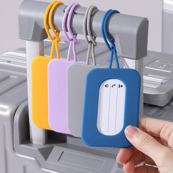 Custom Silicone Luggage Tag - Image 2