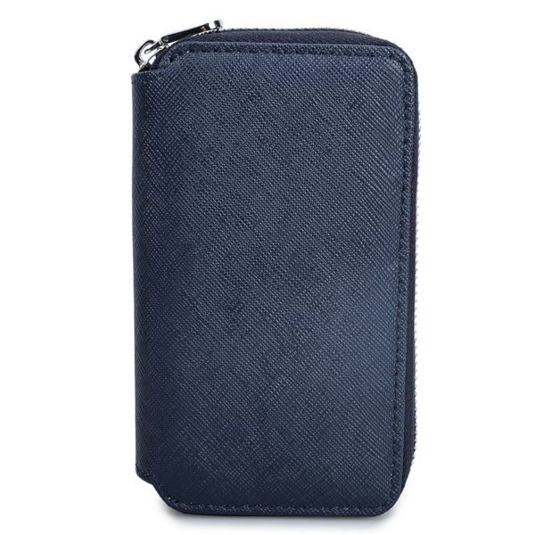 Genuine Leather Portable Watch Storage Travel Cosmetic bag