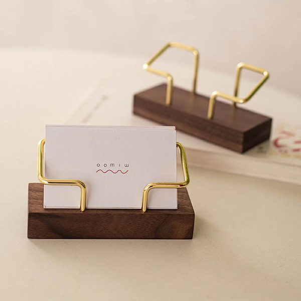 Desktop Office Storage Business Card Holder - Image 3