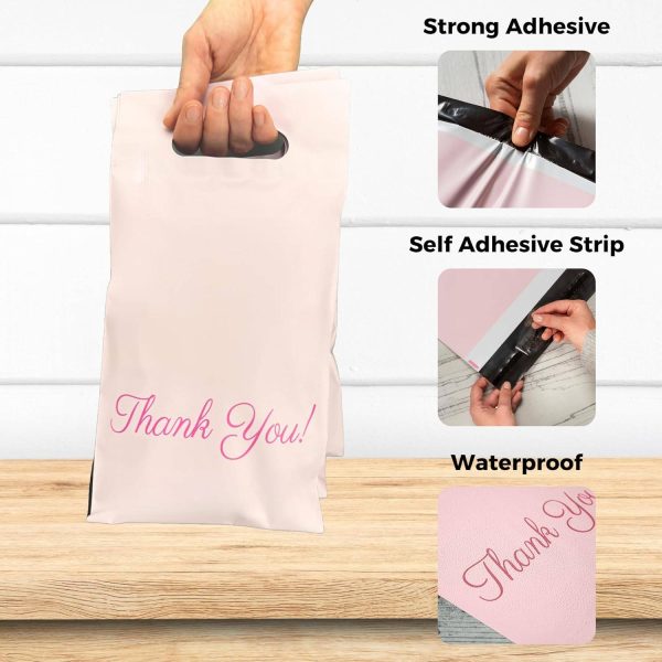 Reusable Plastic Shopping Bag w/ Die Cut Handle - Image 6