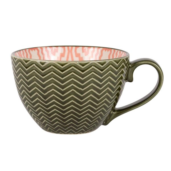 Pattern Mix Ceramic Mug - Image 2