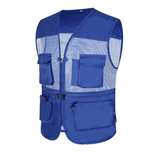 Reflective Breathable Outdoor Fluorescent Vest - Image 2