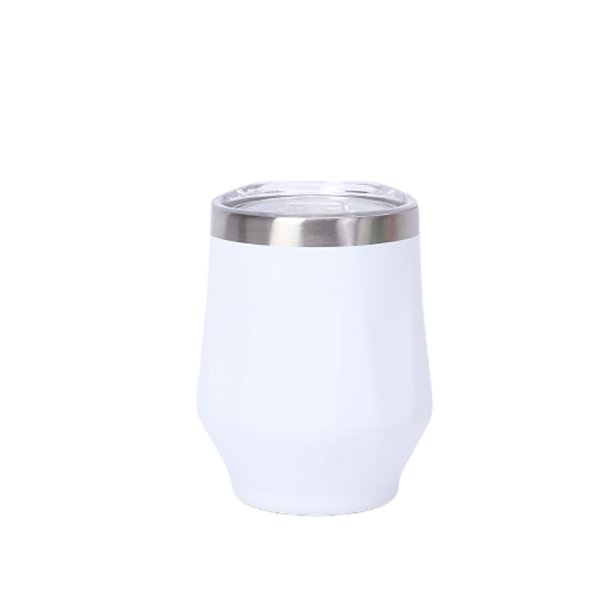 12Oz Stainless Steel Diamond-Pattern Insulated Cup