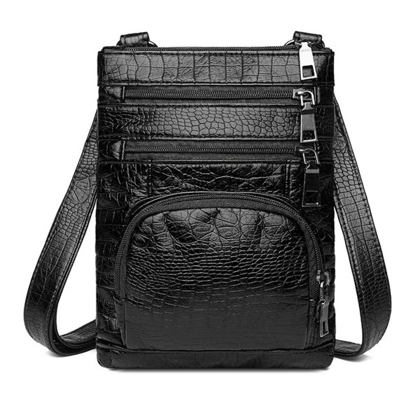 PU Crossbody Bag for Women Multi-Pocket