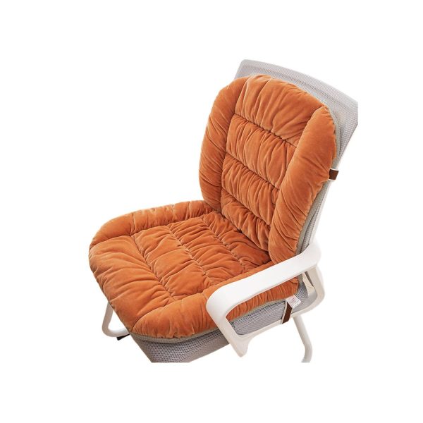 Non-Slip Soft Warm Velvet Cushioned Chair Seat Pad - Image 4