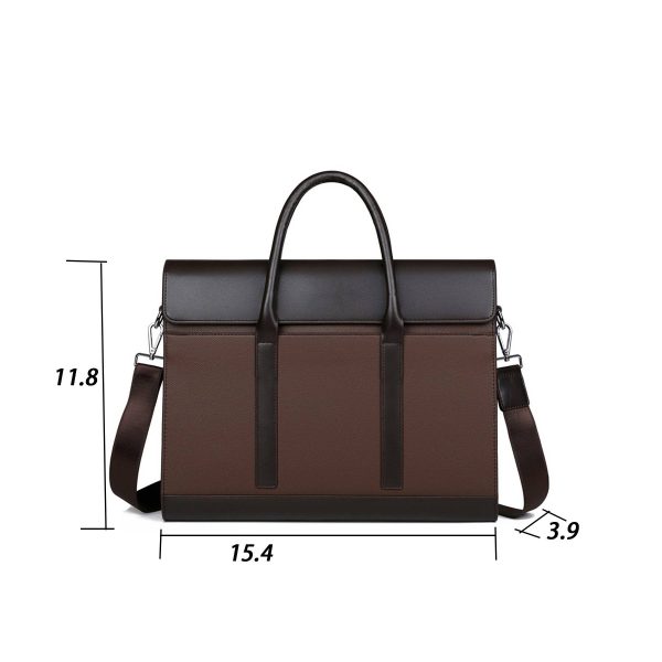 Pu commercial high-capacity messager cross-body bag - Image 5