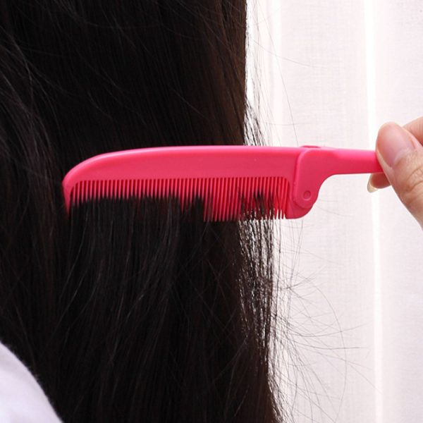 Compact Portable Foldable Pocket Hair Comb - Image 7