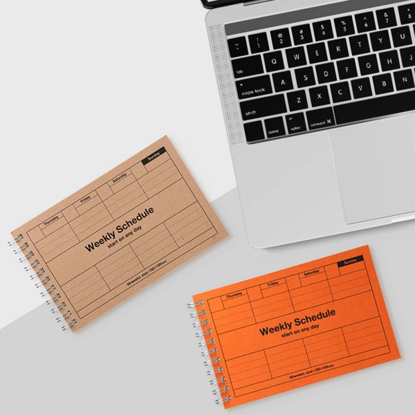 Weekly Schedule Notebook Paper Handbook For Office Matters - Image 5