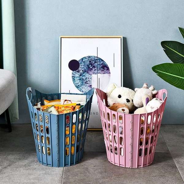 Polypropylene Wall-mounted laundry basket for home use - Image 6