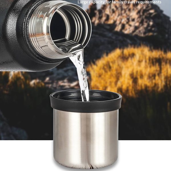 43oz Outdoor portable stainless steel thermos bottle - Image 3