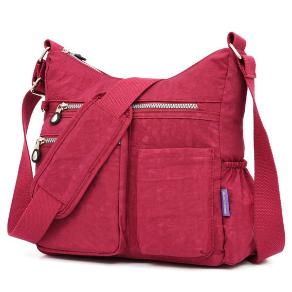 Crossbody Bag with Theft RFID Pocket-Women Lightweight Purse - Image 5