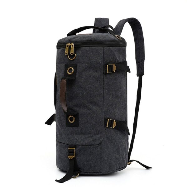 Retro canvas backpack - Image 2