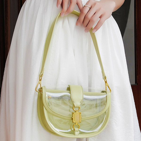 Clear Jelly Clutch Bag for Women and Girls - Image 2