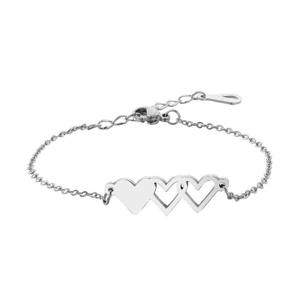 Retro Titanium Steel Love Bracelet - Image 2