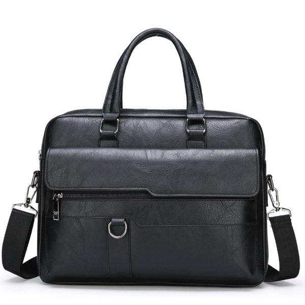 PU Men's Business Crossbody Bag - Image 3