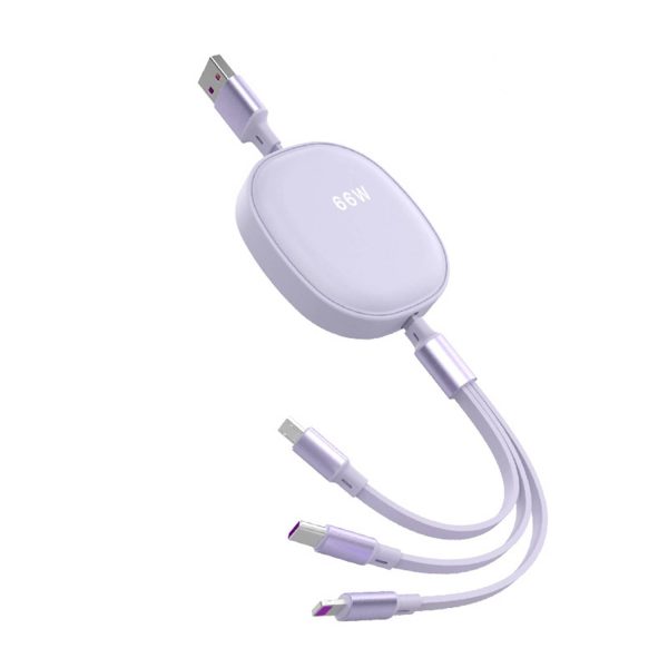 3 in 1 Multifunction Portable USB Lightning Charging Cable - Image 2