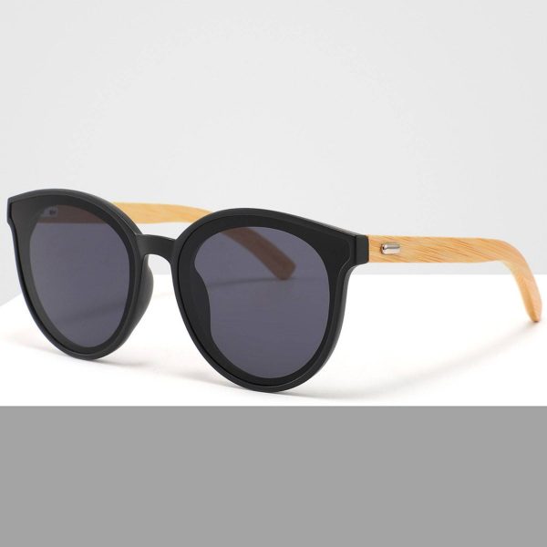 Unisex Bamboo leg sunglasses - Image 3