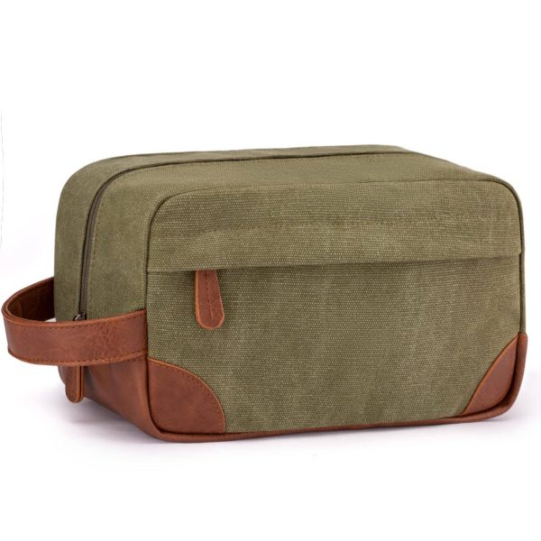 Canvas Waterproof Toiletry Hanging Cosmetic bag - Image 3