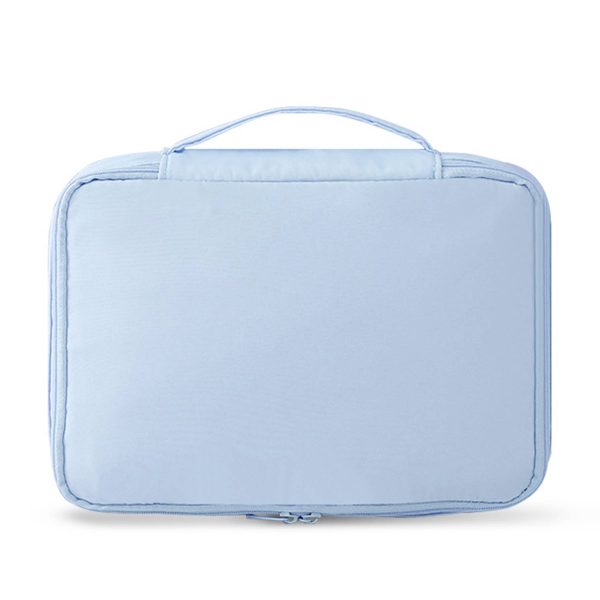 Polyester Waterproof travel makeup Cosmetic bag