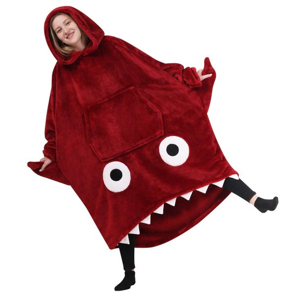 Fleece Wearable adult giant hoodie comfort kawaii stuff - Image 2