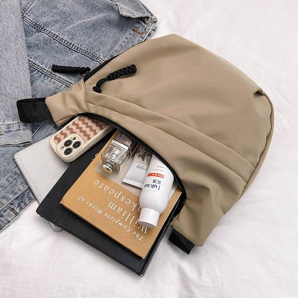 Lightweight Waterproof Nylon Single-Shoulder Bag - Image 7