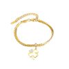 Fashionable titanium steel bracelets