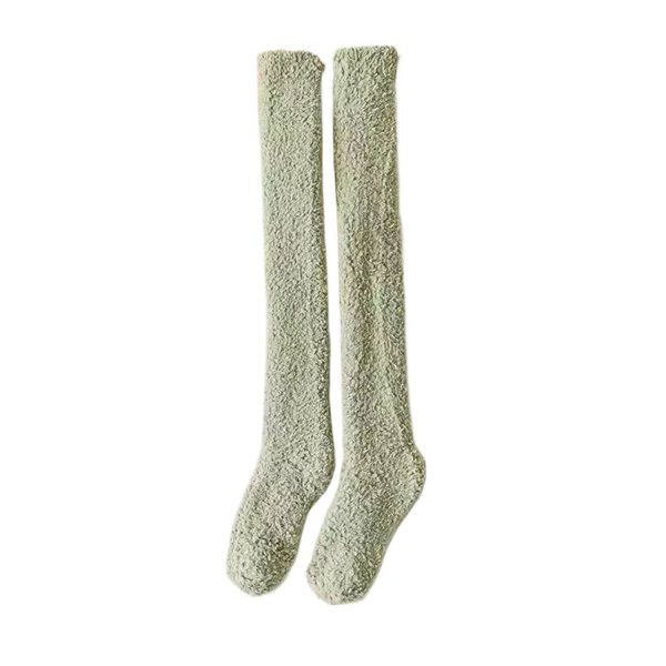 Women's Warm Breathable Knee-High Velvet Socks - Image 6