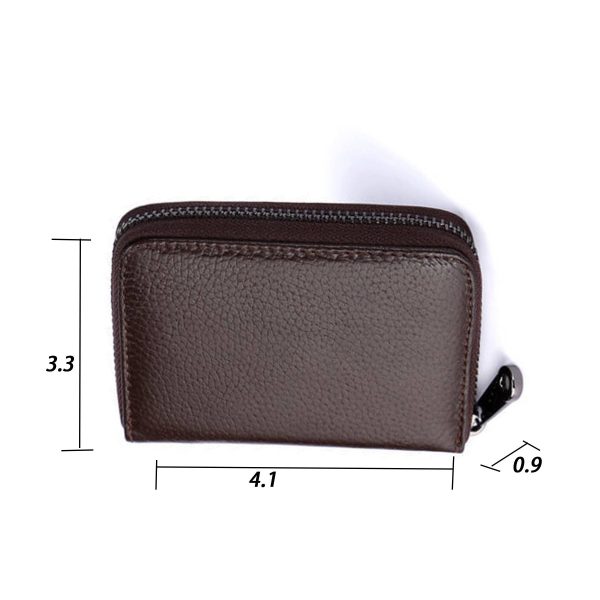 PU Anti Theft Wallet Card Case - Image 6