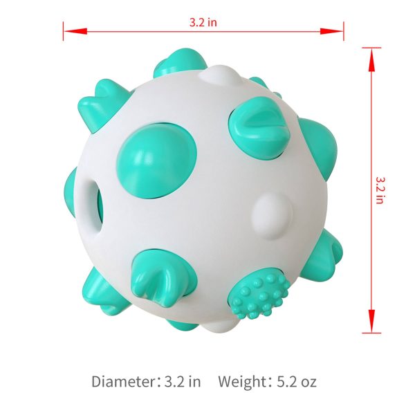 Rubber Spherical Chewing Resistant Dog Molar Stick Toy - Image 5