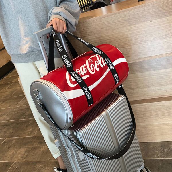 PU Leather Gym Duffel Bag - Image 7