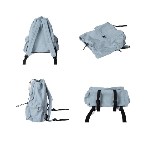 Nylon Breathable Drawstring Backpack - Image 7