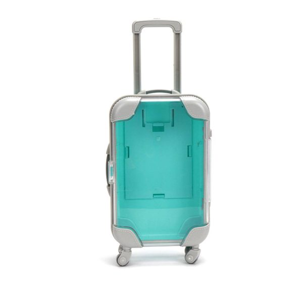 Mini Safe Plastic Travel Suitcase Toy Storage Box - Image 2