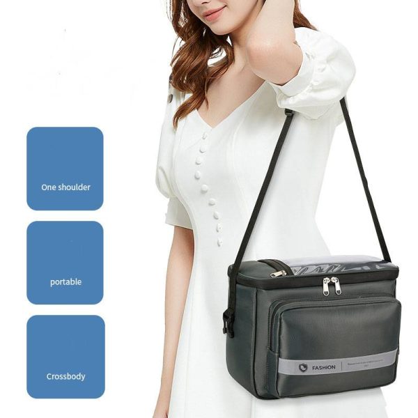 Nylon Scooter Handlebar Bag Front for Electric bike - Image 4