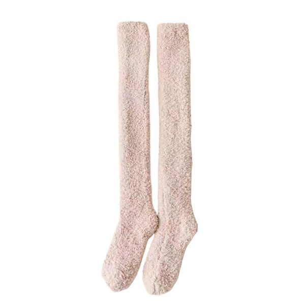 Women's Warm Breathable Knee-High Velvet Socks - Image 3