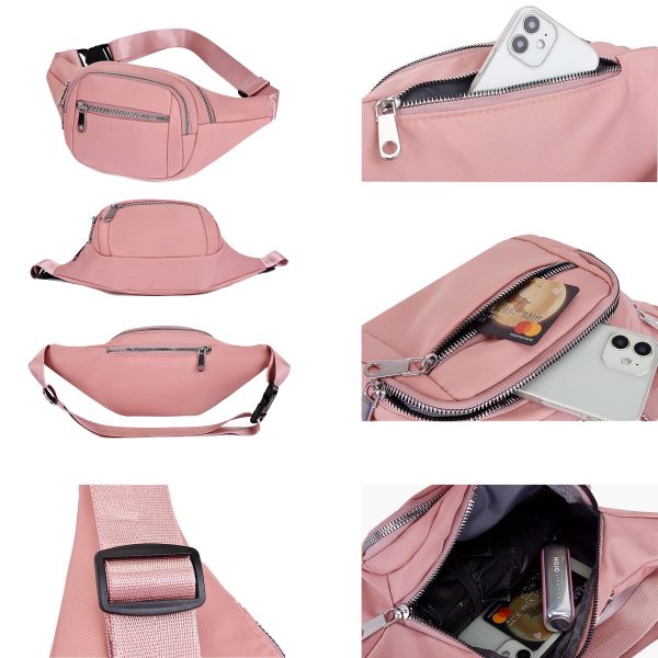 Oxford Large Fanny Pack Running Belt Waist Bag for trip - Image 7