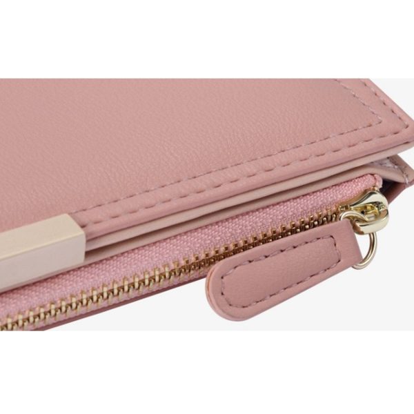 Women RFID Blocking PU Leather Wallet Multiple card slots - Image 8