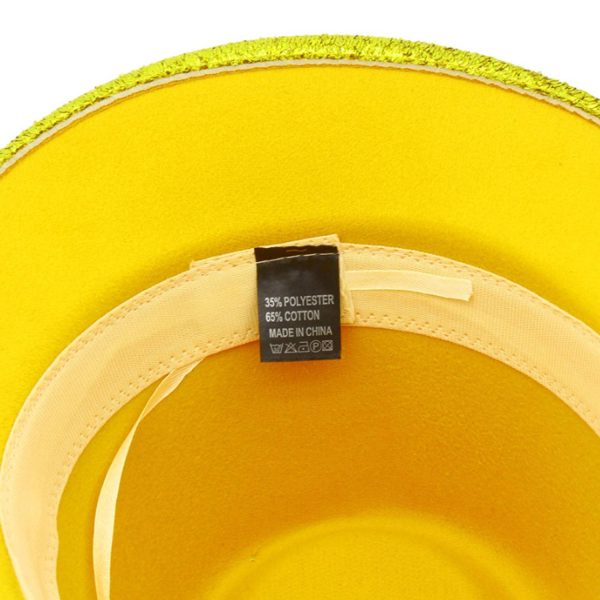 Lightweight Holographic Cotton Party Cowboy Hat - Image 8
