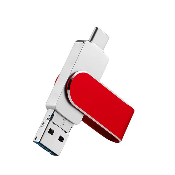 128G Usb 3.0 Flash Drive W/ Type C - Image 2
