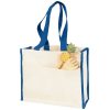 CanvasTote Bag With Color Handles - Image 2