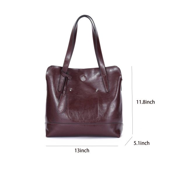 Genuine Leather Tote bag for women - Image 4