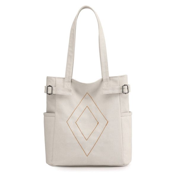 Large Capacity Canvas Shoulder Tote Bag for women