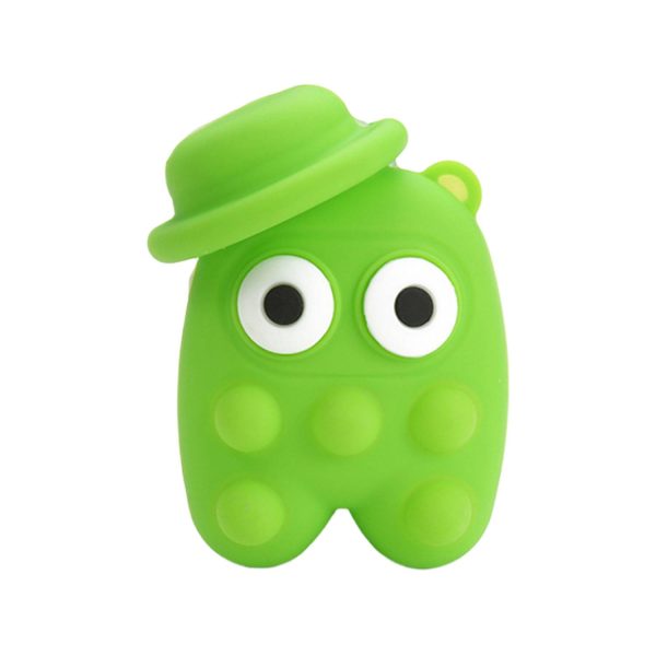 Glowing Silicone Big Eyes Astronaut Fidget Toy - Image 3